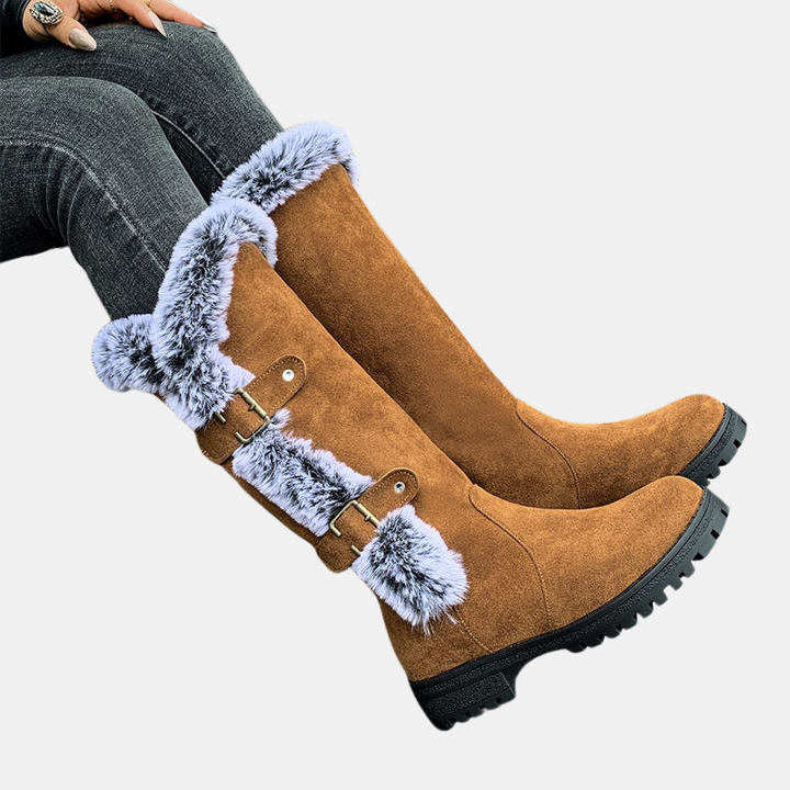 Raven | Plush-Lined Mid-Calf Boots