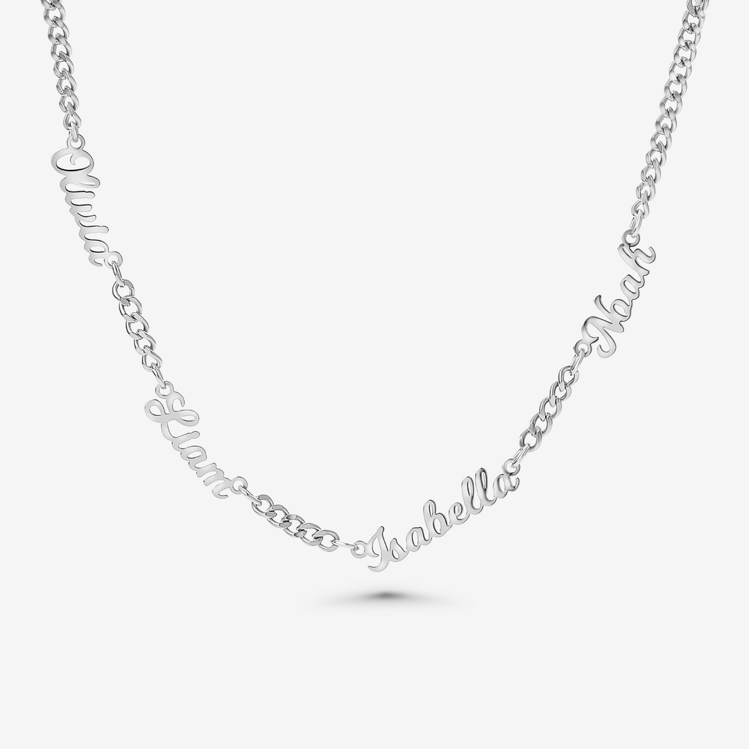 Multiple Name Necklace