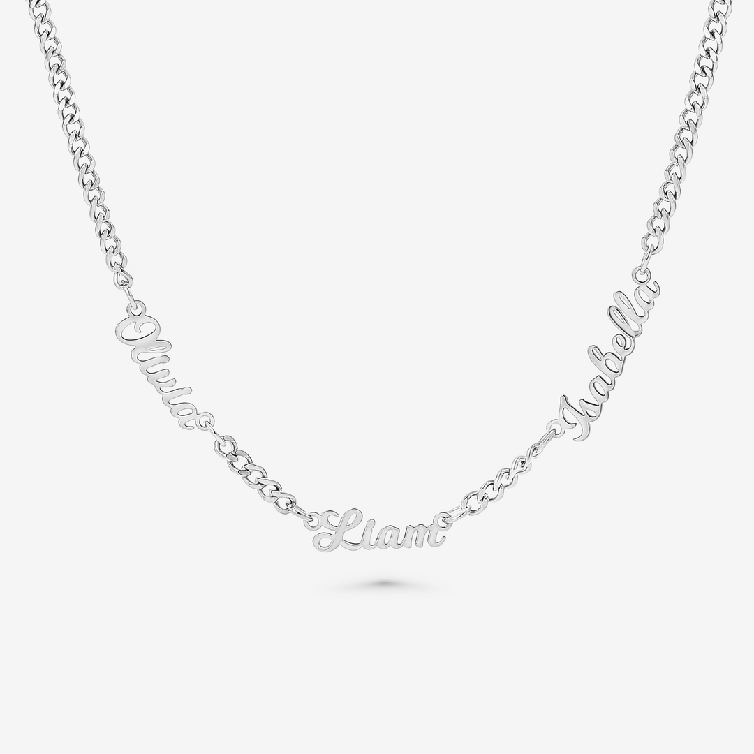 Multiple Name Necklace
