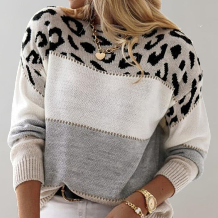 Stacy | Leopard Print Casual Sweater