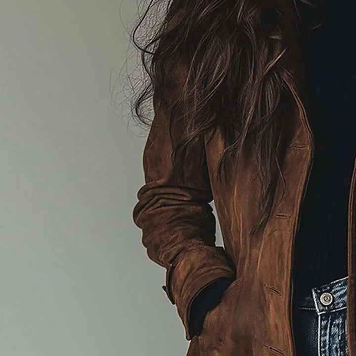 Victoire | Vintage Elegance Long Coat