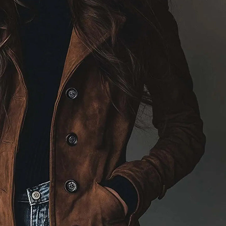 Victoire | Vintage Elegance Long Coat