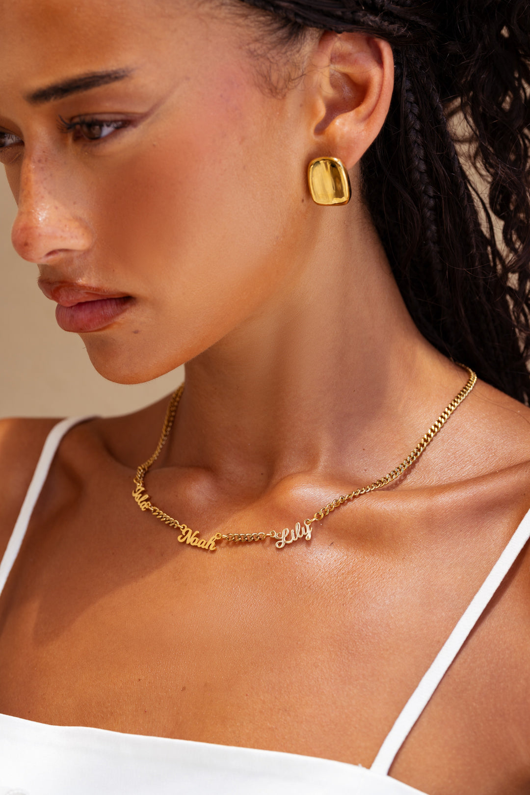 Multiple Name Necklace