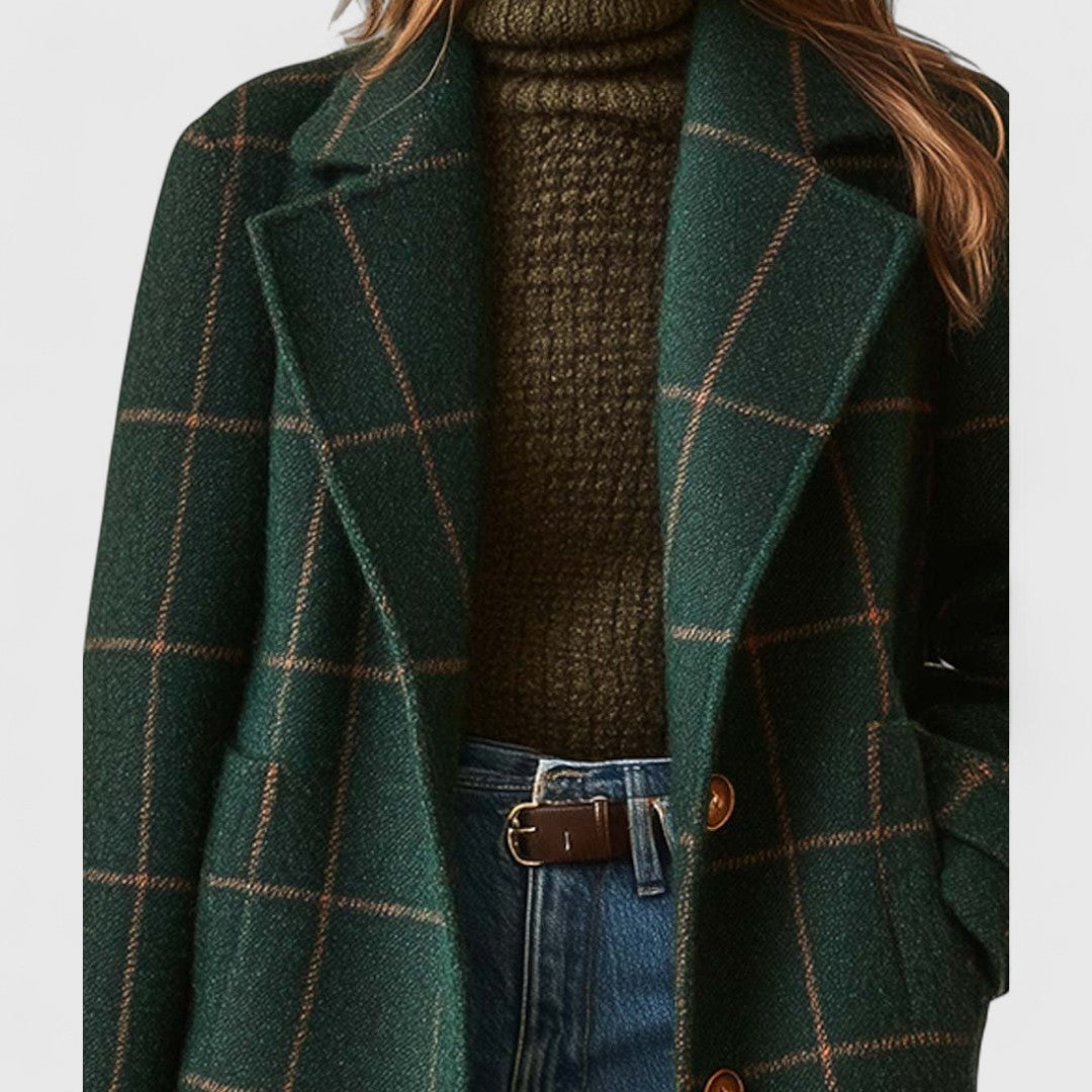 Florine | Classic Check Coat