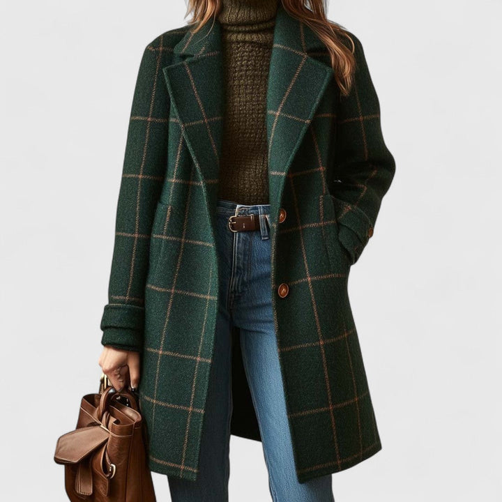 Florine | Classic Check Coat