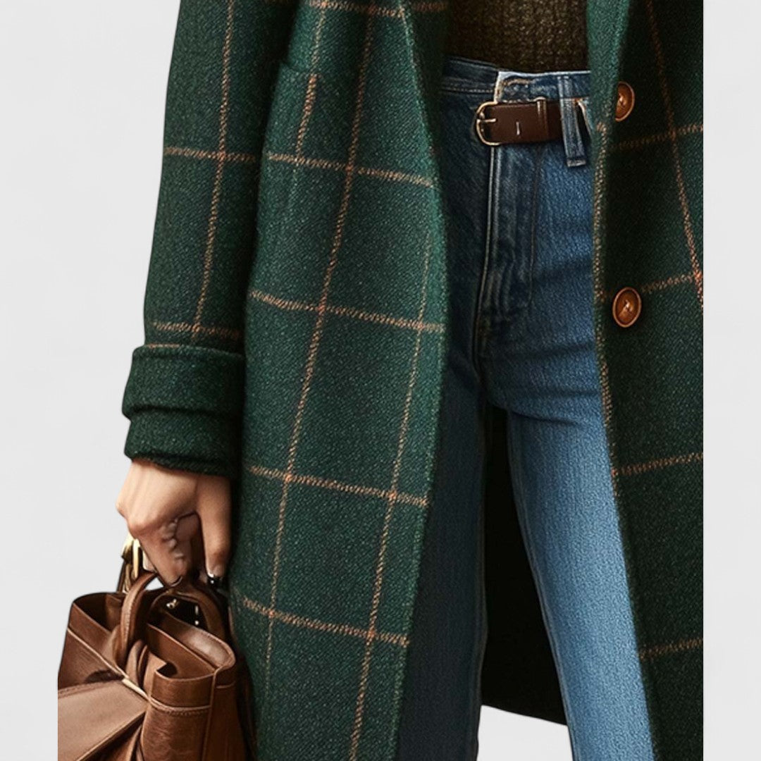 Florine | Classic Check Coat