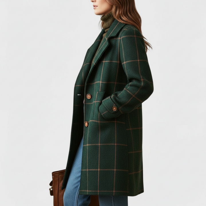Florine | Classic Check Coat